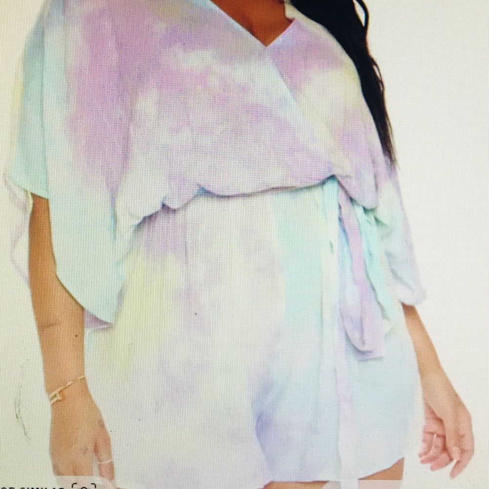 Fashion Nova Love Me Some Tie Dye Romper